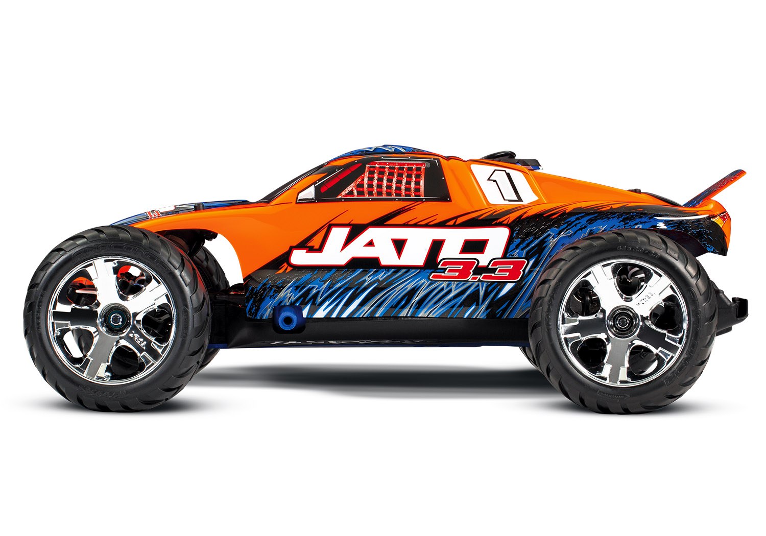 Радиоуправляемая машинка с ДВС TRAXXAS Jato 3.3 1/10 2WD TSM Купить с  доставкой